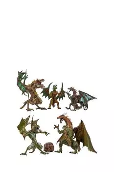 Набор фигурок Драконы и динозавры серии Мир драконов из 6 предметов Masai Mara