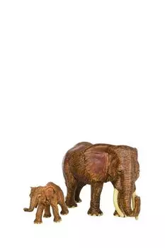 Набор фигурок Семья слонов серии Мир диких животных Masai Mara
