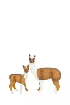 Набор фигурок серии Мир диких животных: Семья лам Masai Mara