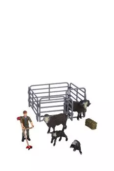 Набор фигурок серии На ферме из 8 предметов Masai Mara