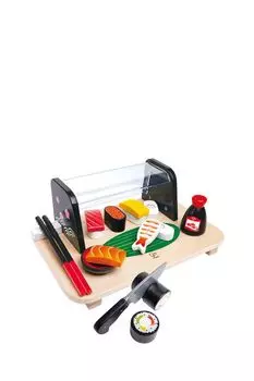 Набор игрушечной посуды и еды Время суши, из 15 предметов Hape