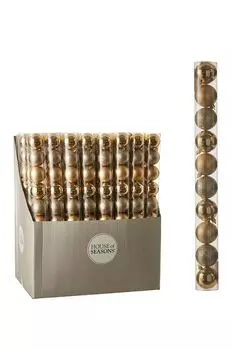 Набор из 10 новогодних шаров House of seasons