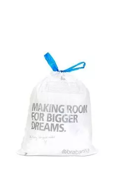 Набор из 20 пластиковых пакетов, 20 л Brabantia