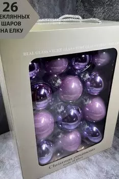 Набор из 26 новогодних шаров House of seasons