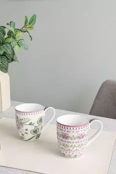 Набор из 2 фарфоровых кружек Lily&Lotus Pip Studio