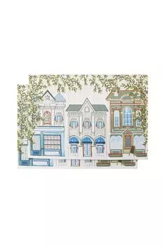 Набор из 2 гобеленовых салфеток с принтом Лиссабон Le Gobelin