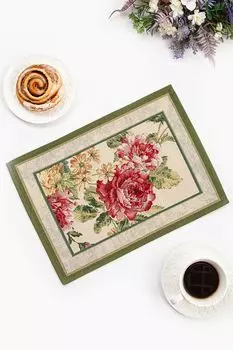 Набор из 2 гобеленовых салфеток с принтом Глоксия Le Gobelin