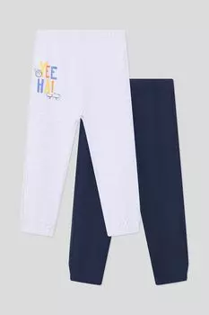 Набор из 2 хлопковых брюк Fagottino