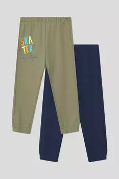 Набор из 2 хлопковых брюк Fagottino