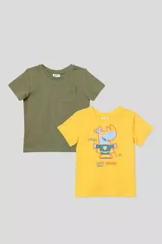 Набор из 2 хлопковых футболок Fagottino