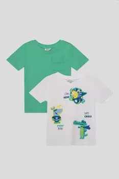 Набор из 2 хлопковых футболок Fagottino