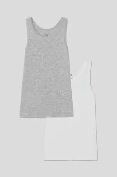 Набор из 2 хлопковых маек OVS