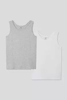 Набор из 2 хлопковых маек OVS