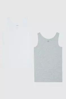 Набор из 2 хлопковых маек OVS