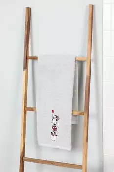 Набор из 2 хлопковых полотенец Vertical Penguins COINCASA