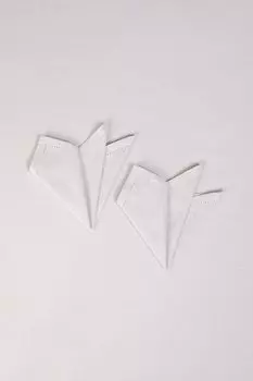 Набор из 2 хлопковых салфеток Brillo Nat Ajour COINCASA