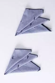 Набор из 2 хлопковых салфеток с принтом COINCASA