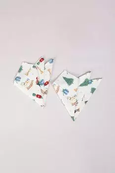 Набор из 2 хлопковых салфеток с принтом Fairytale COINCASA