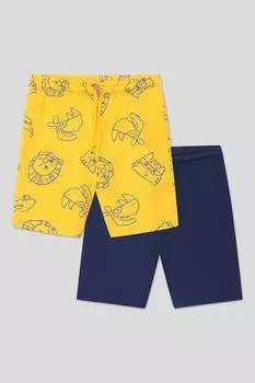 Набор из 2 хлопковых шорт Fagottino