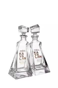 Набор из 2 хрустальных графинов Lovers Crystalite Bohemia