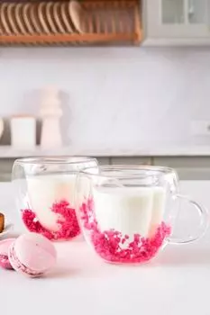 Набор из 2 кружек с двойными стенками Флёр Любовь MANDARIN DECOR