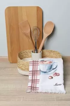 Набор из 2 кухонных полотенец с принтом Coffee Casa Lusso