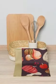 Набор из 2 кухонных полотенец с принтом Zucche COINCASA