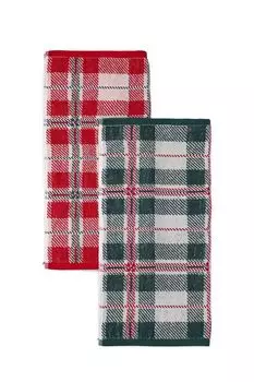 Набор из 2 кухонных полотенец с принтом COINCASA