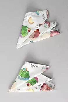 Набор из 2 кухонных салфеток Dessert COINCASA