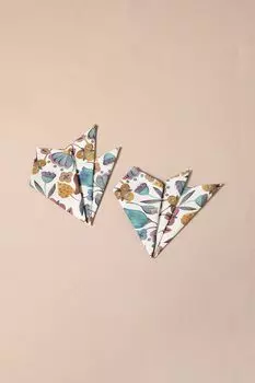 Набор из 2 кухонных салфеток с принтом COINCASA