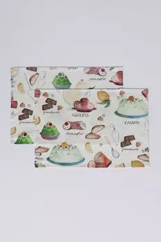 Набор из 2 настольных ковриков Dessert COINCASA