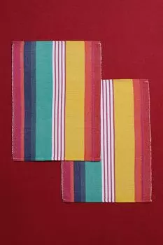 Набор из 2 настольных ковриков Yd Multistripes COINCASA