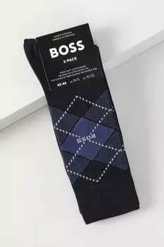 Набор из 2 пар хлопковых классических носков BOSS