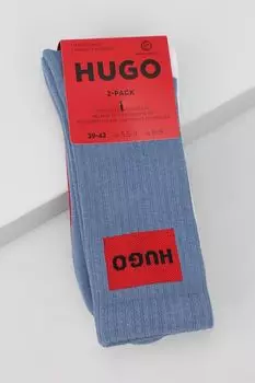 Набор из 2 пар хлопковых классических носков HUGO
