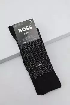 Набор из 2 пар хлопковых классических носков BOSS