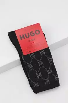 Набор из 2 пар хлопковых классических носков HUGO