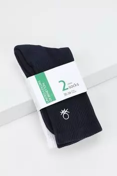 Набор из 2 пар хлопковых носков Benetton Undercolors