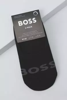 Набор из 2 пар хлопковых подследников BOSS