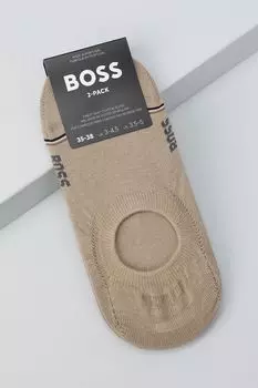Набор из 2 пар хлопковых подследников BOSS