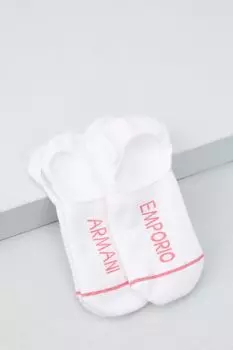 Набор из 2 пар хлопковых подследников EMPORIO ARMANI