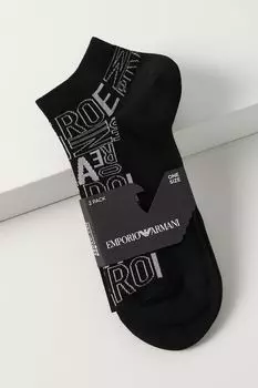 Набор из 2 пар хлопковых укороченных носков EMPORIO ARMANI