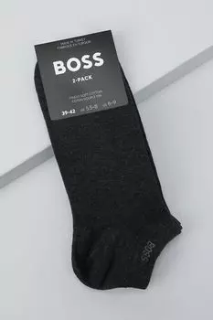 Набор из 2 пар хлопковых укороченных носков BOSS