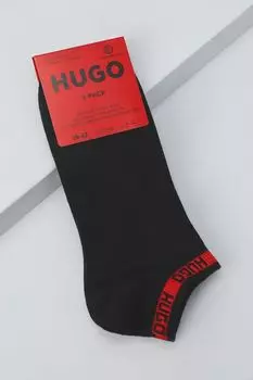 Набор из 2 пар хлопковых укороченных носков HUGO