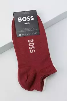 Набор из 2 пар хлопковых укороченных носков BOSS