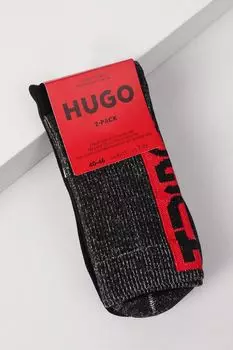 Набор из 2 пар классических хлопковых носков HUGO