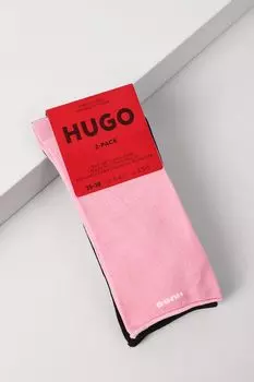 Набор из 2 пар классических хлопковых носков HUGO