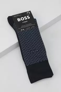 Набор из 2 пар классических хлопковых носков BOSS