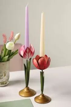 Набор из 2 подсвечников Pink Pip Studio