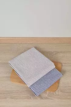 Набор из 2 полотенец кухонных в полоску Seersucker COINCASA