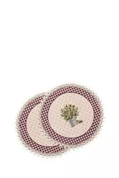 Набор из 2 салфеток с принтом Лаванда Le Gobelin